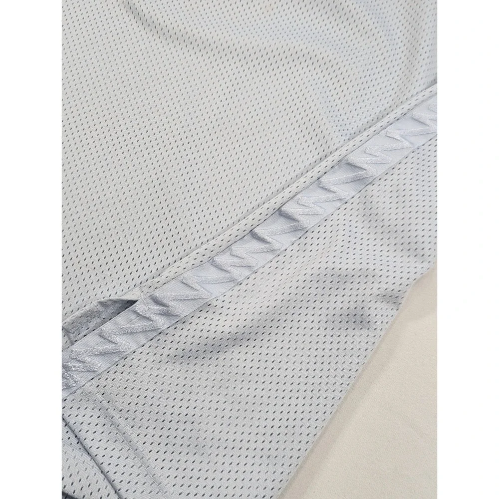 Zion‎ Williamson Jersey Mesh 3XL Silver Jordan Basketball Dri-Fit Jersey